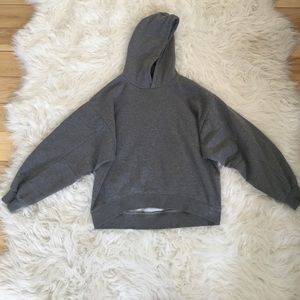 Grey hoodie